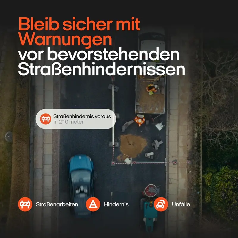 OOONO CO-DRIVER NO1 – Live-Infos zu Gefahren und Geschwindigkeitskontrollen - Image 3